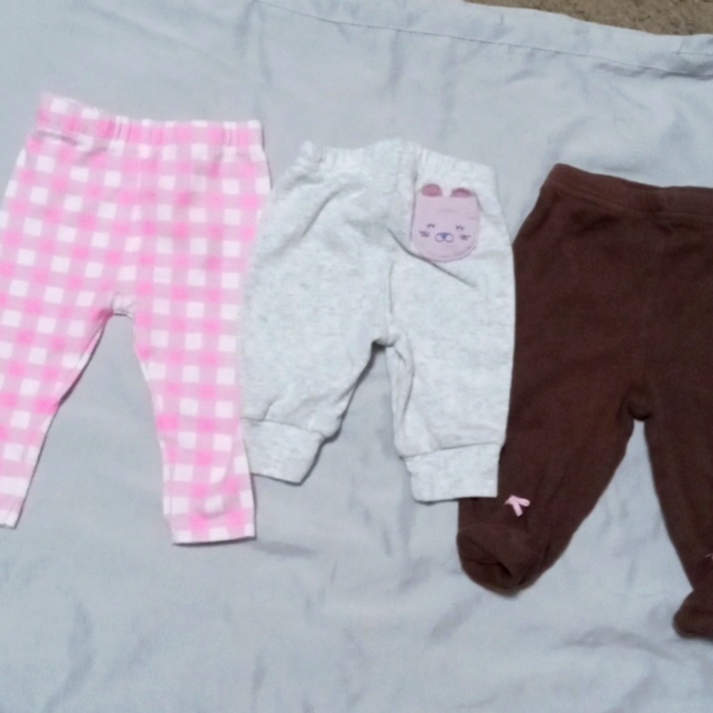 Newborn baby girl pants